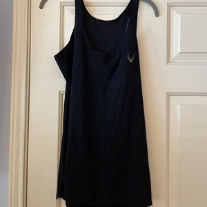 Lucas Hugh black workout tank top
